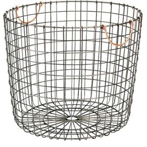 Large Round Wire Basket